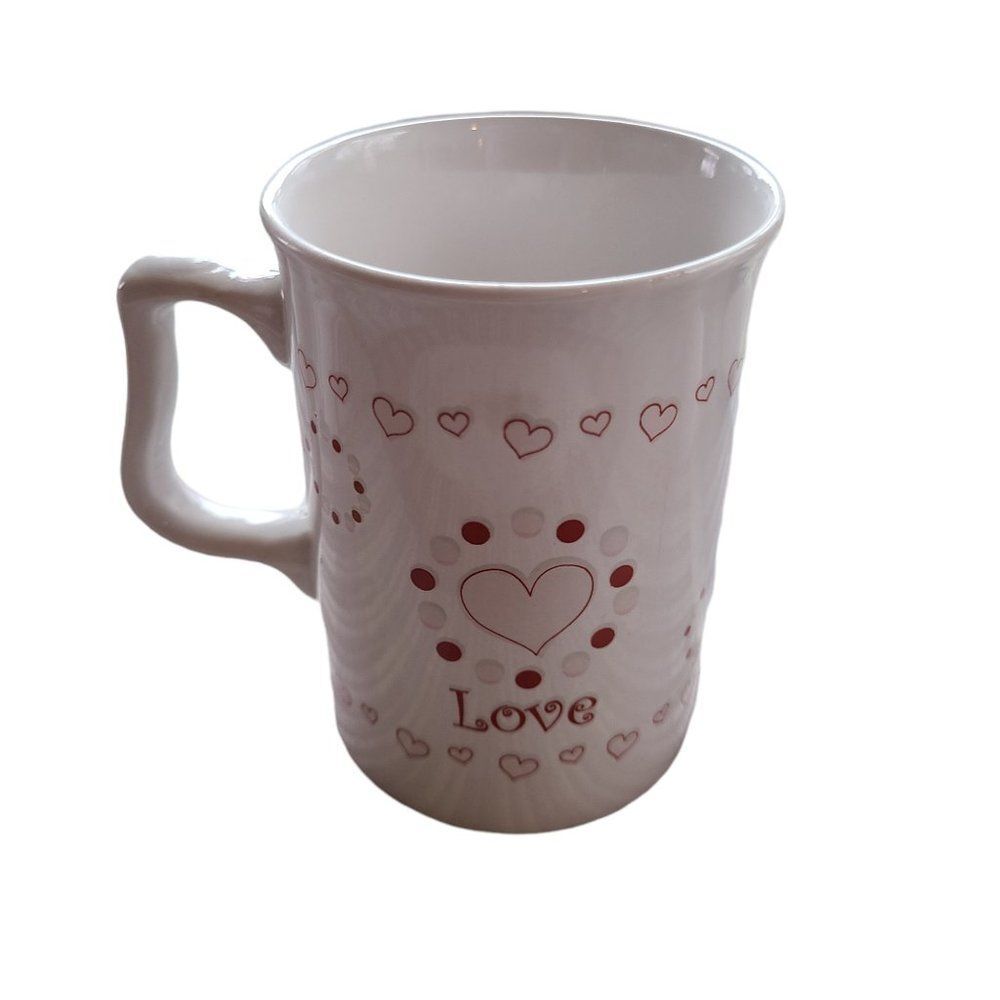 Coffee Mug Cup Lot - Vintage Christmas, Valentine, "D" Monogram, Dockside Dental - Picture 3 of 13